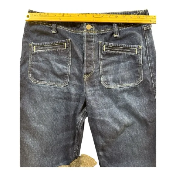 We‎ The Free Dark Blue Flare Jeans - Image 3