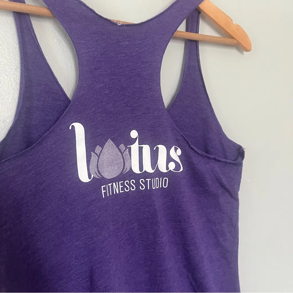 Next Level Apparel Good Bye Panfs Pole Dance Lavender Tank Top Small - Image 6