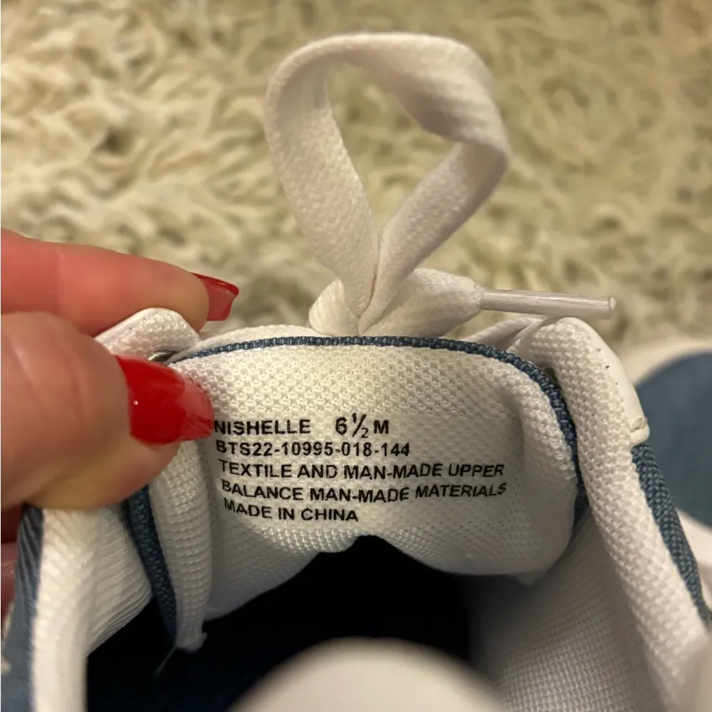 Beartraps Nishelle Blue & White Rebound Technology Support Size 6.5 - Image 12