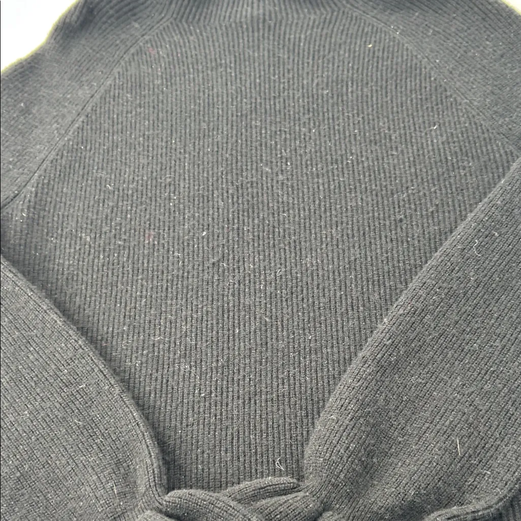 Banana Republic Black Cowl Neck Sweater - Image 6