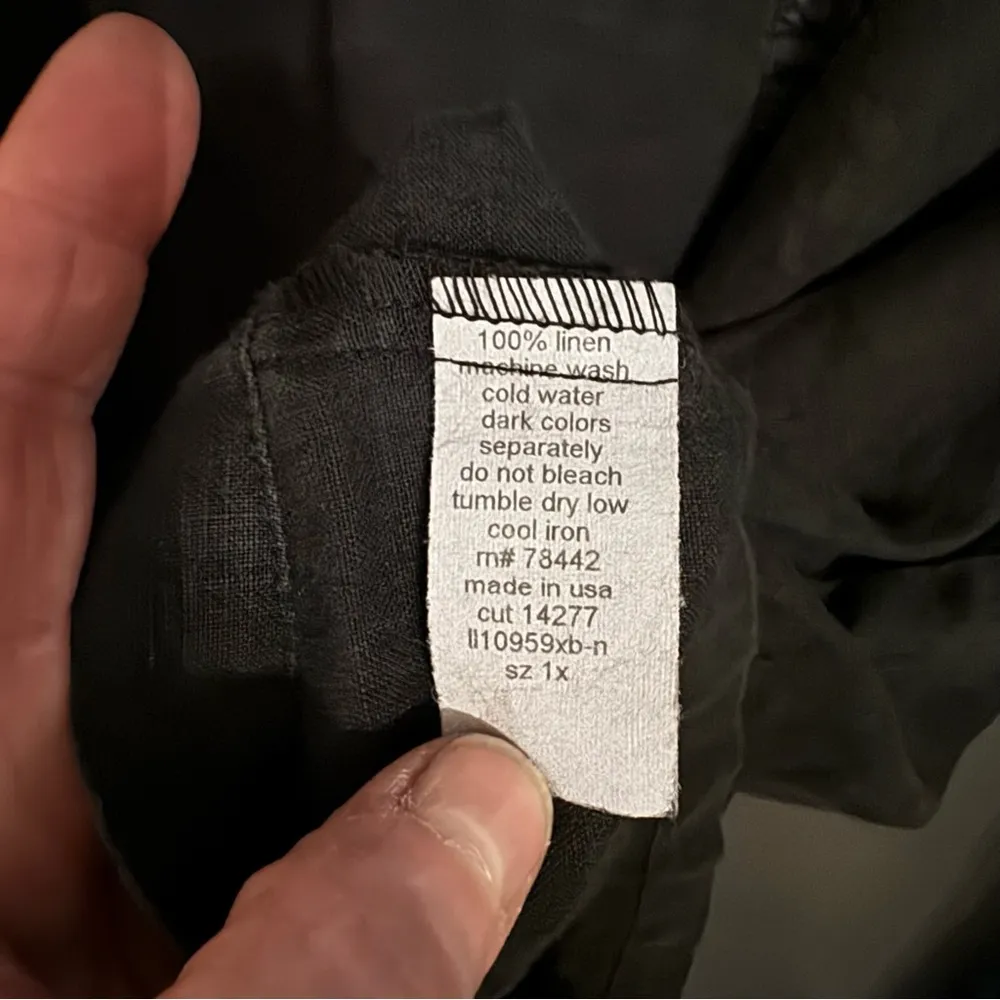 Allen Allen  linen tunic - Image 3