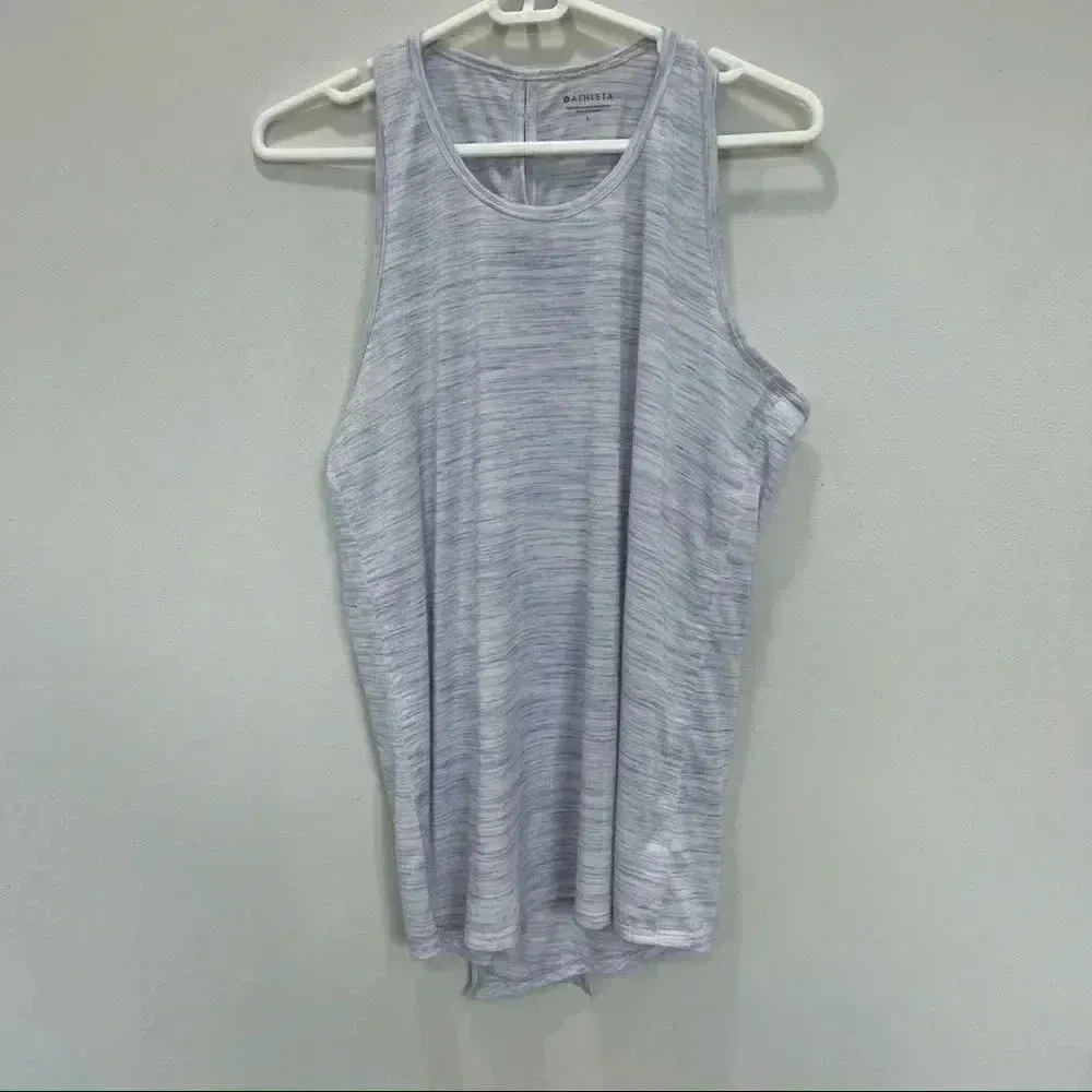 Athleta Essence Spacedye Tie Back Tank size L - Image 3