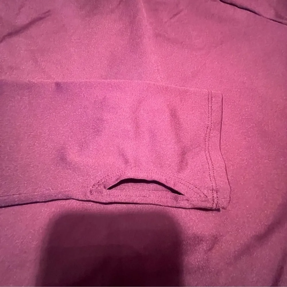 Victoria's Secret VS PINK Dog Logo 3/4 zipper Sweater sport top workout Y2K Sz L - Image 6