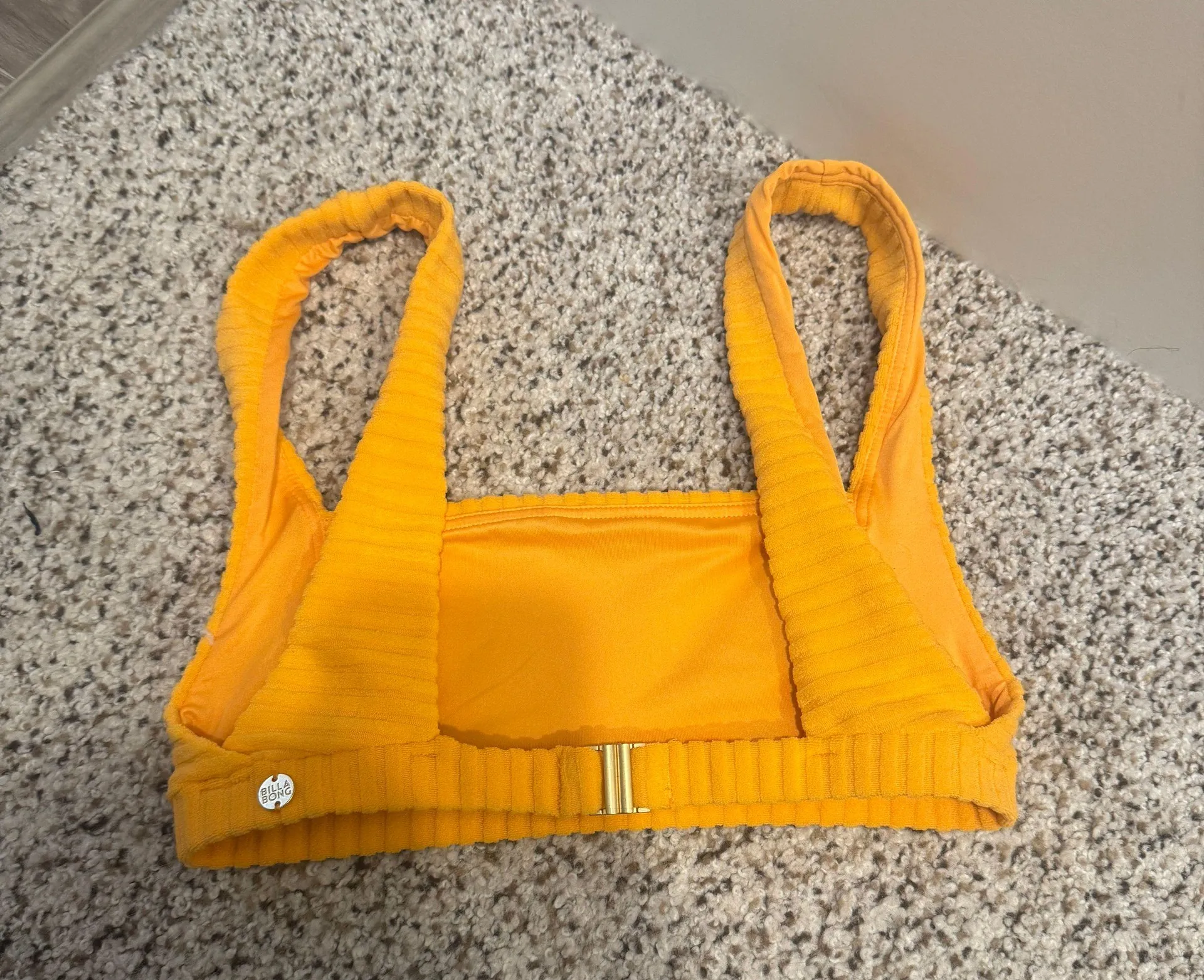 Billabong Bikini Top Orange Size M - Image 3