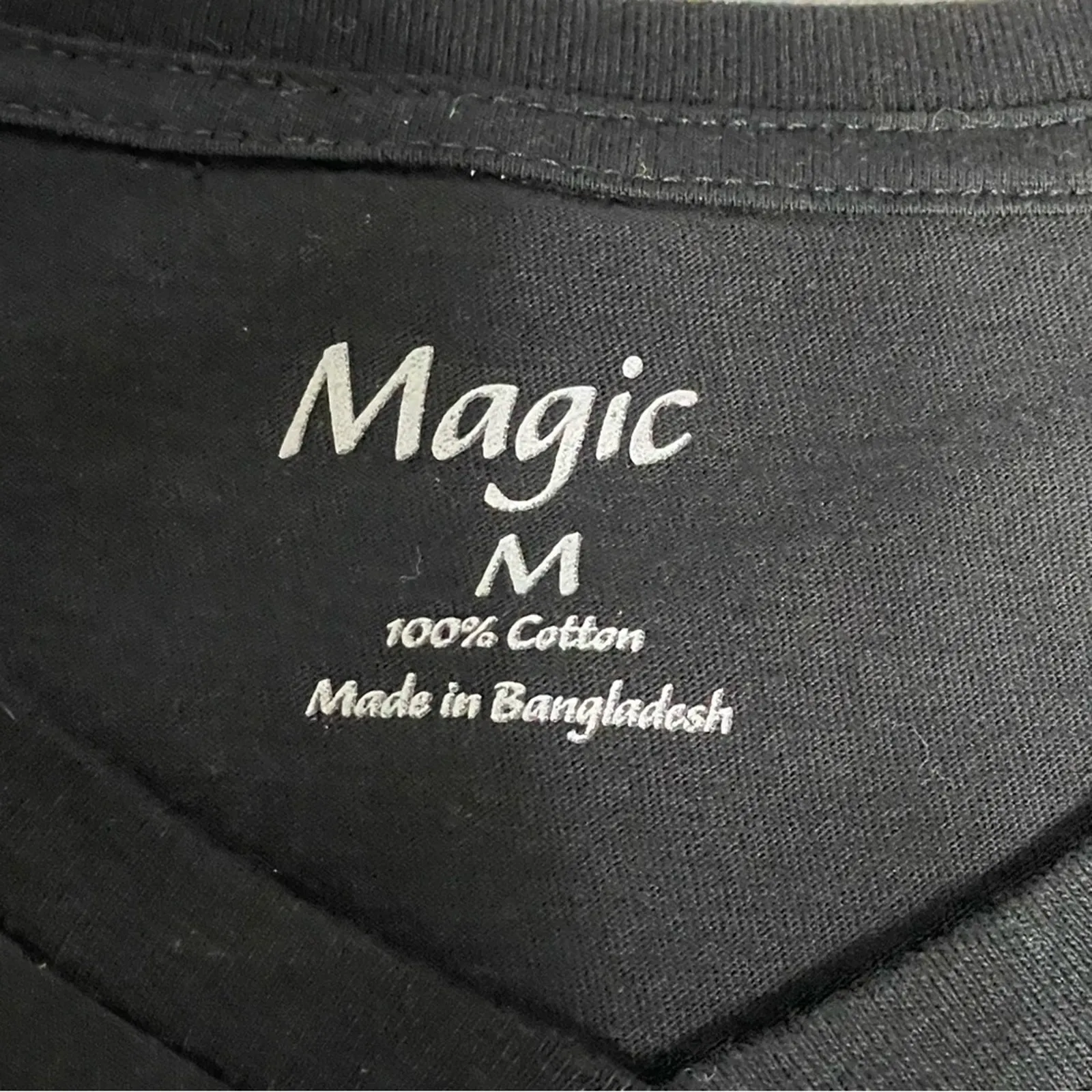 Magic "Chardon-hayyyyyy" Black Tee - Size Medium NWOT - Image 7