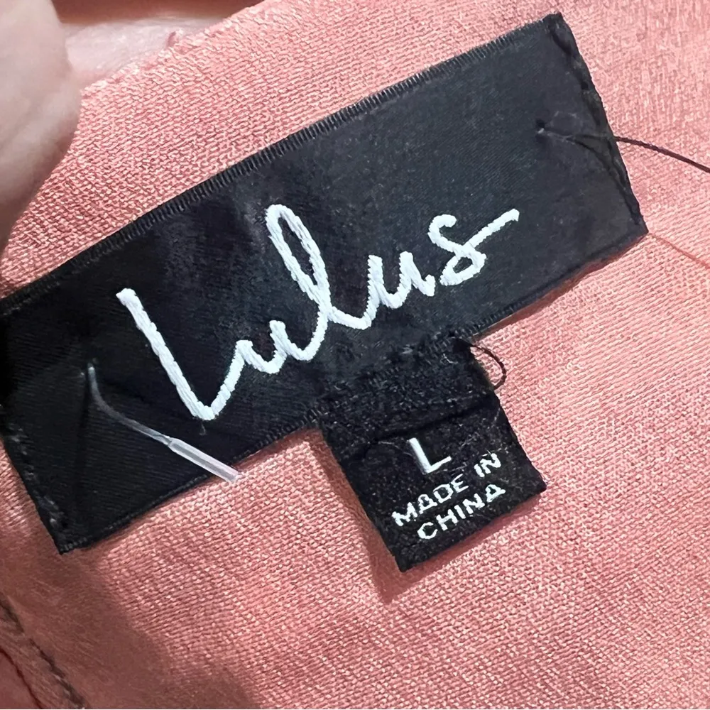 floral pink multi metallic crop top nwt - Image 7