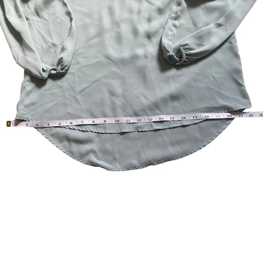 Pink Rose Women’s Light Blue Blouse Top - Image 2