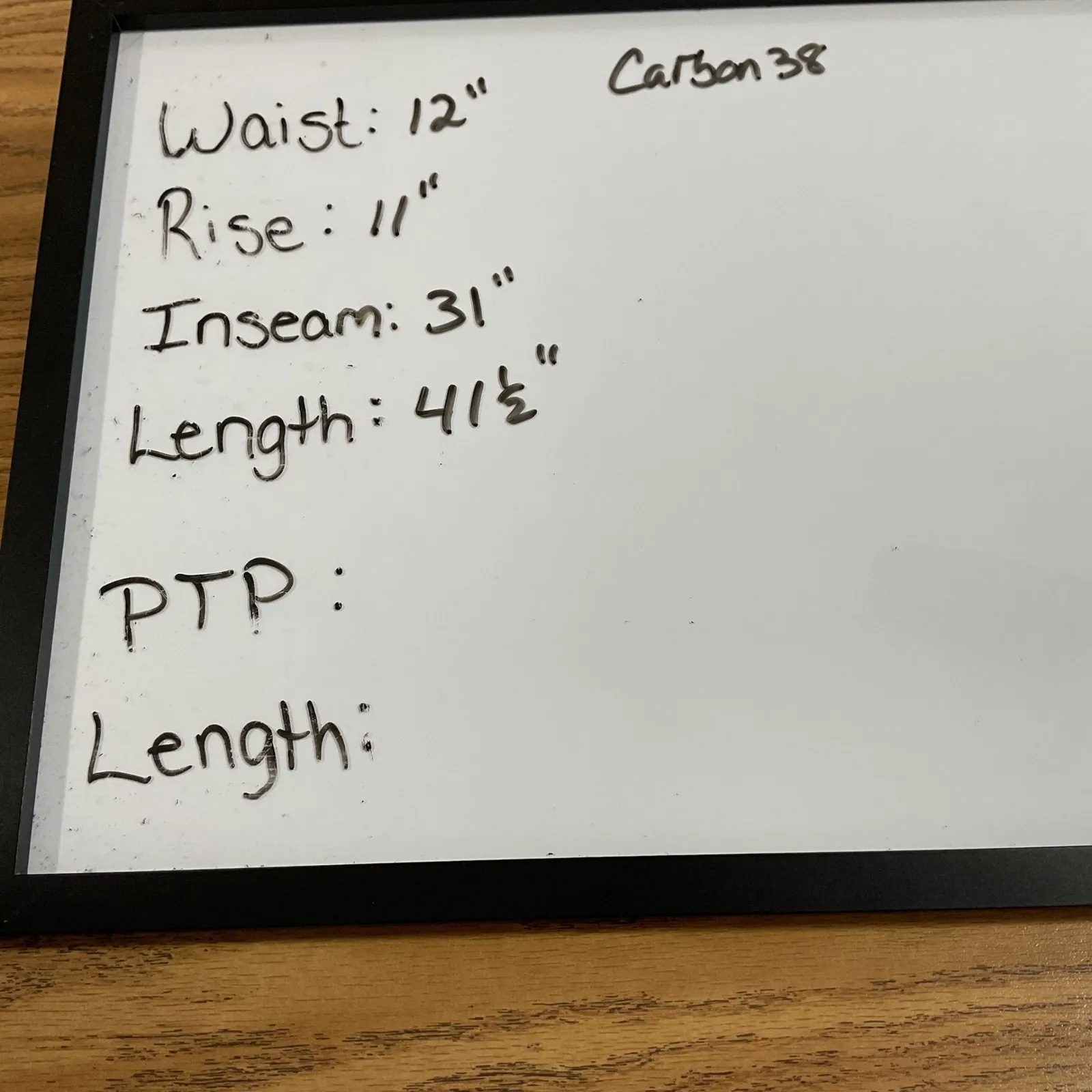 CARBON38 Black Rhinestone Front Slit Sweatpants Womens Size S - Image 8