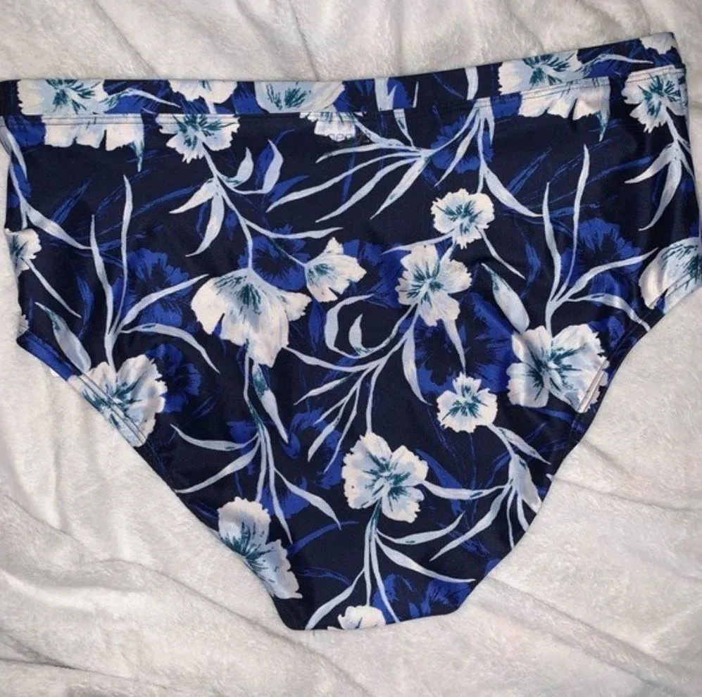 Speedo Creora UPF 50 Floral Bikini Bottom Size XL - Image 8