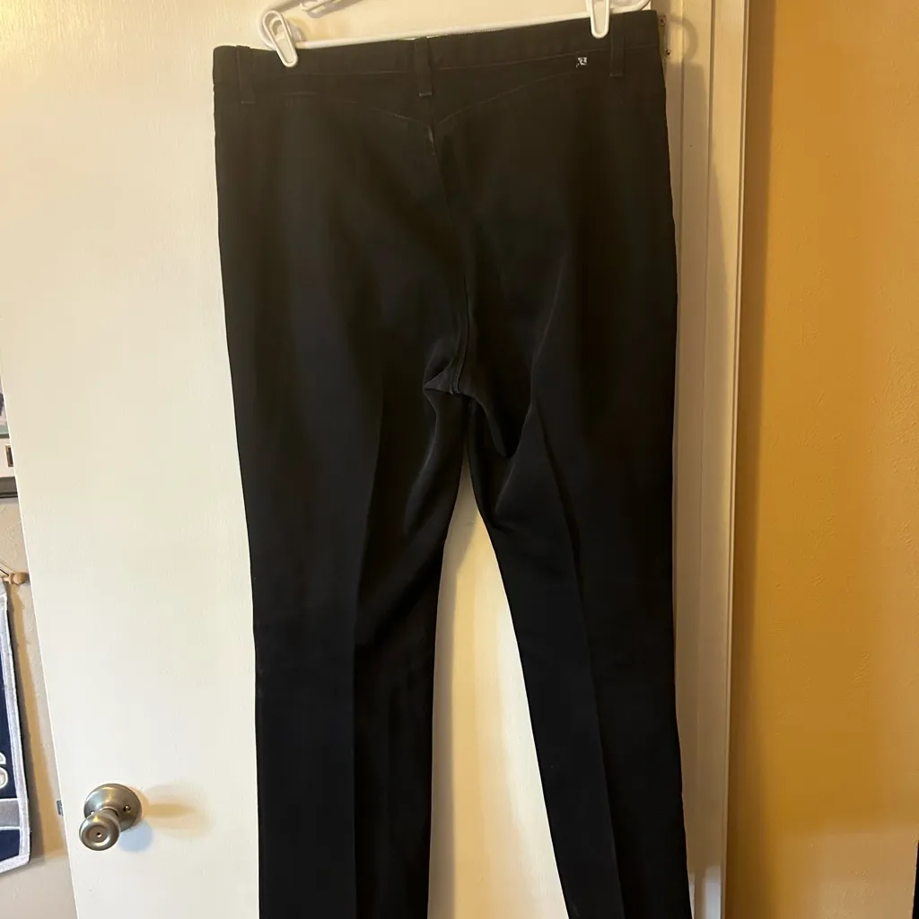 Vintage women’s black Rockies jeans. Size 19 long. Used in good condition. - Image 5