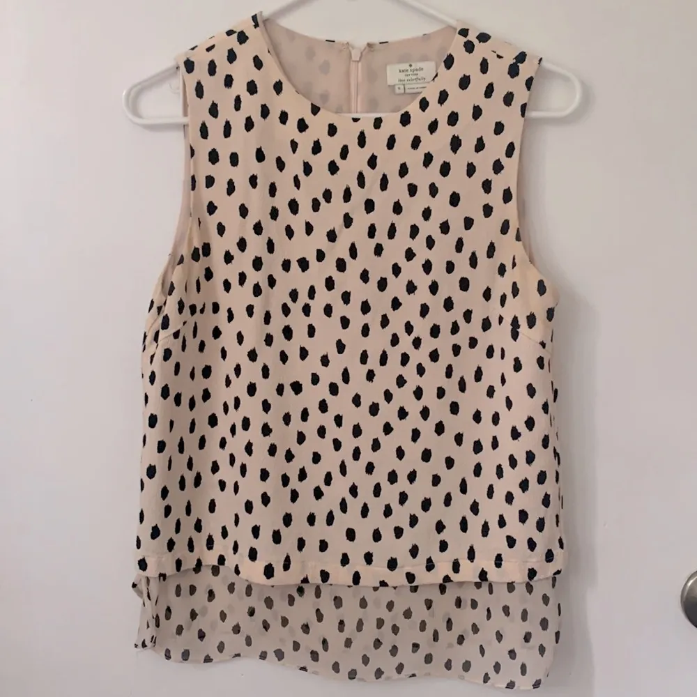 Kate Spade Pink Leopard Dot Layered Tank 💗 - Image 2