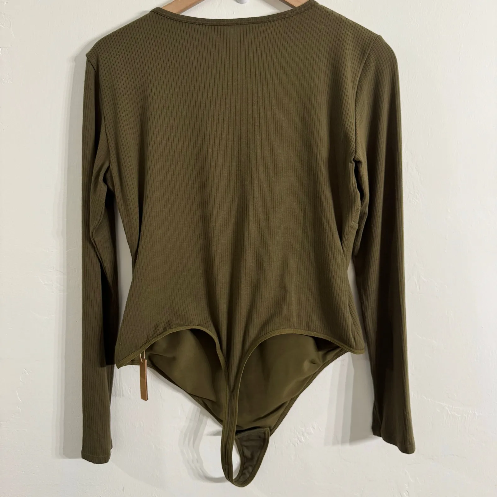 Shapellx Cozy Ribbed Chic V Neck Cut - Image 5