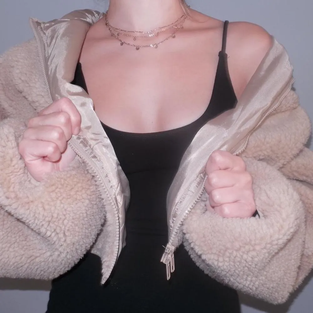 None Cropped sheep jacket - Image 4