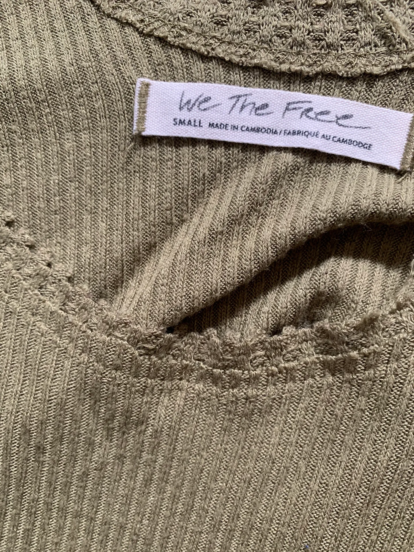 Free People We The Free Green Tank - Image 3