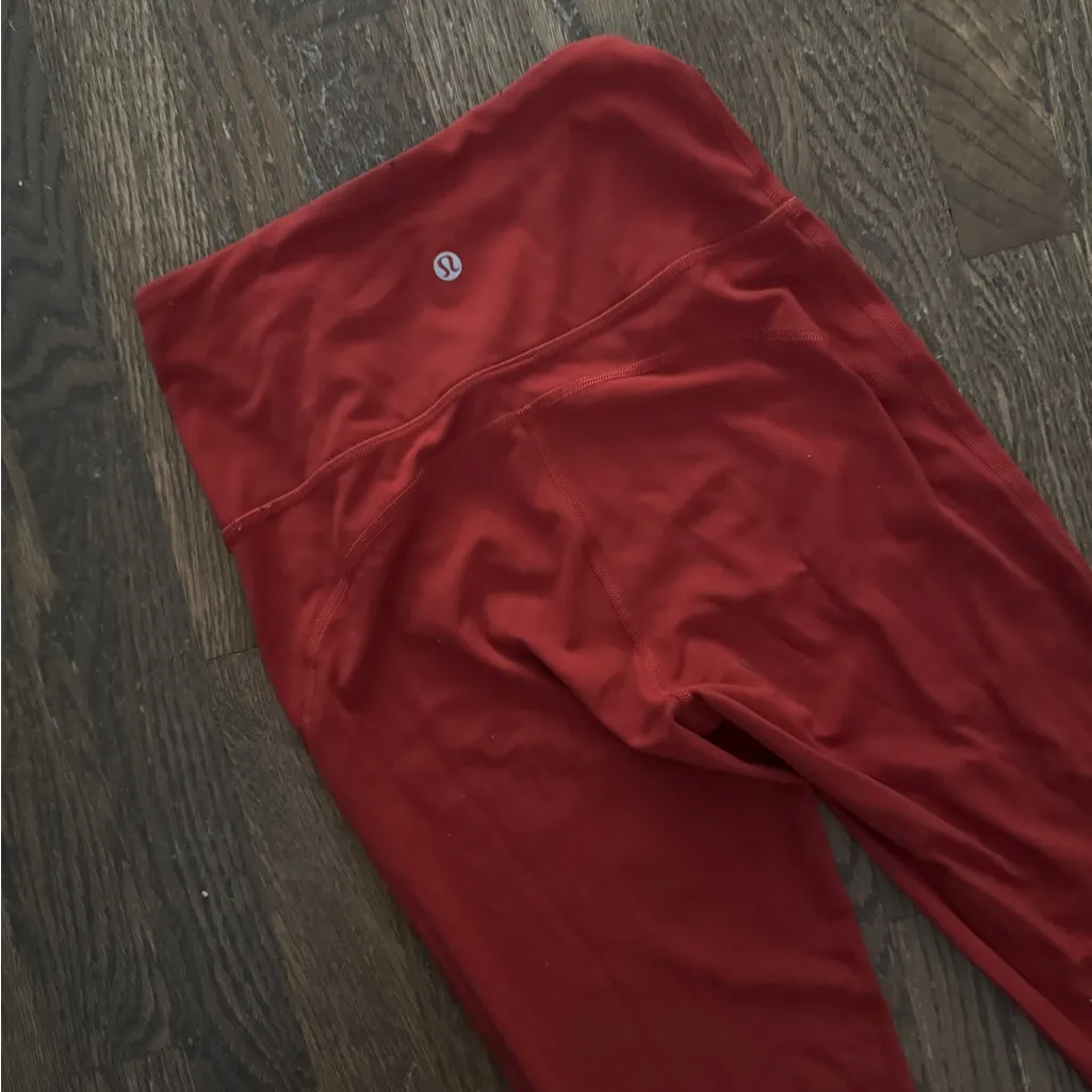 Lululemon Groove SHR Nulu™ Flared Pant * Regular cayenne red high waisted yoga 4 - Image 7