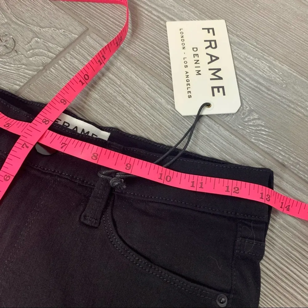 NWT frame le skinny de jeanne noir jefferson jeans - Image 6