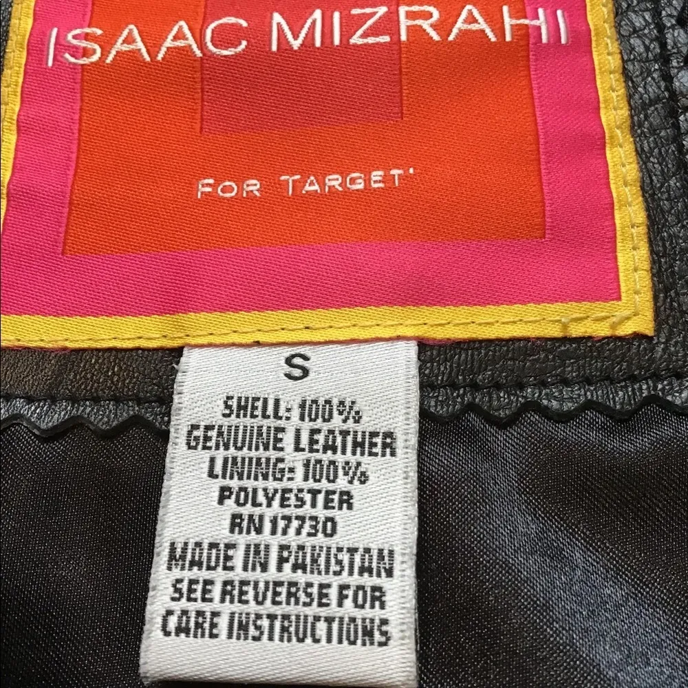 Isaac Mizrahi For Target Leather Jacket - Image 10