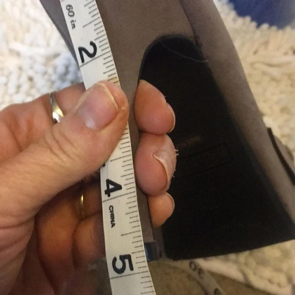 Bamboo Mauve Heels Women's Size 8.5 - Image 6