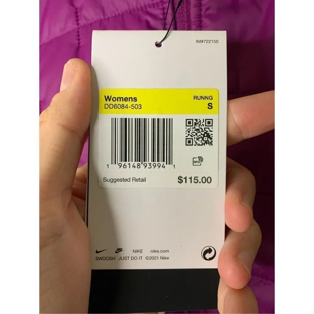 Nike Therma Women's Synthetic-Fill Running Vest small NEW WITH TAGS - Image 6