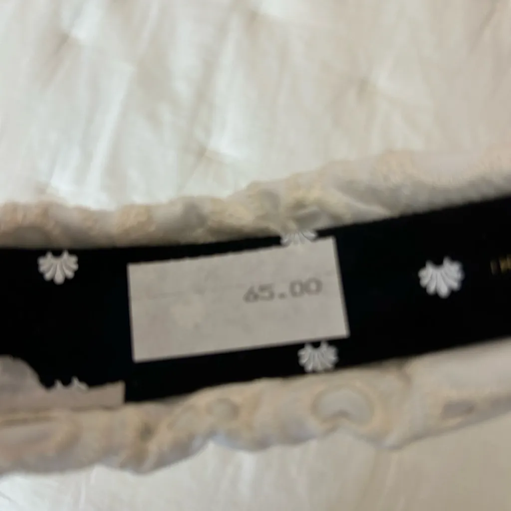 Lele Sadoughi Knotted Eyelet Headband - Image 5