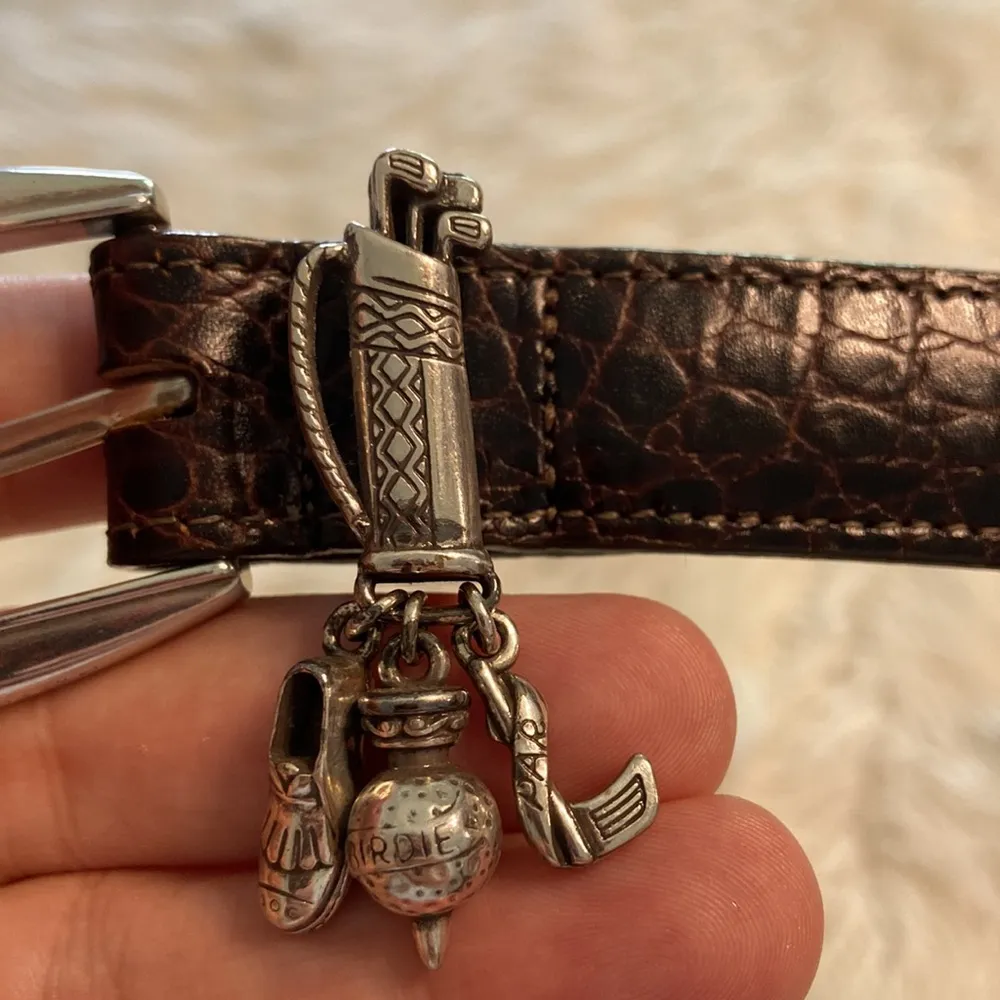 BRIGHTON WOMEN’S Golf Belt BNWOT size 30 color dark brown see all photos - Image 9