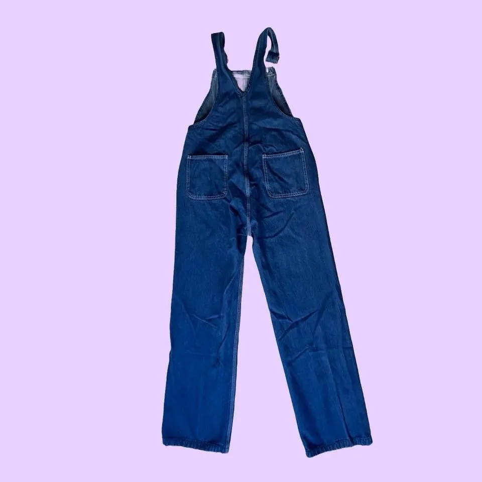 Liberty dark wash denim overalls 🔥 Blue Size undefined - Image 2