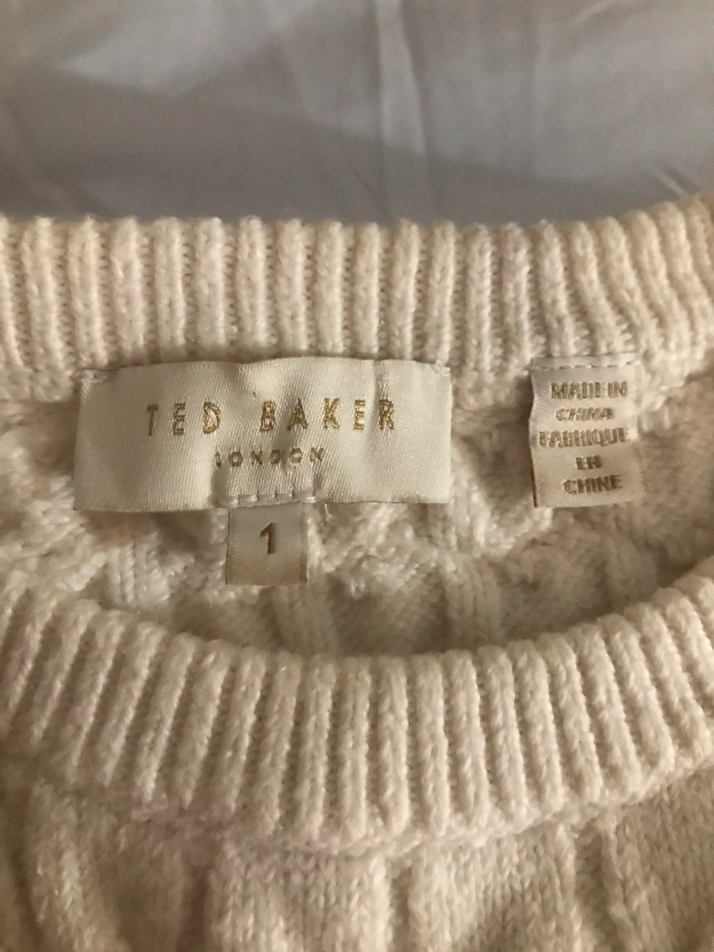 Ted Baker White Sweater - Image 5