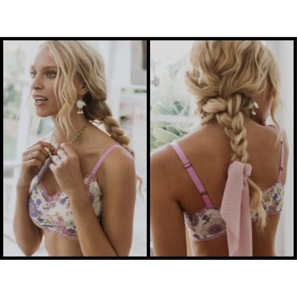 💕SPELL & THE GYPSY💕 Buttercup Bralette ~ Meadow Pink Size XS - Image 5