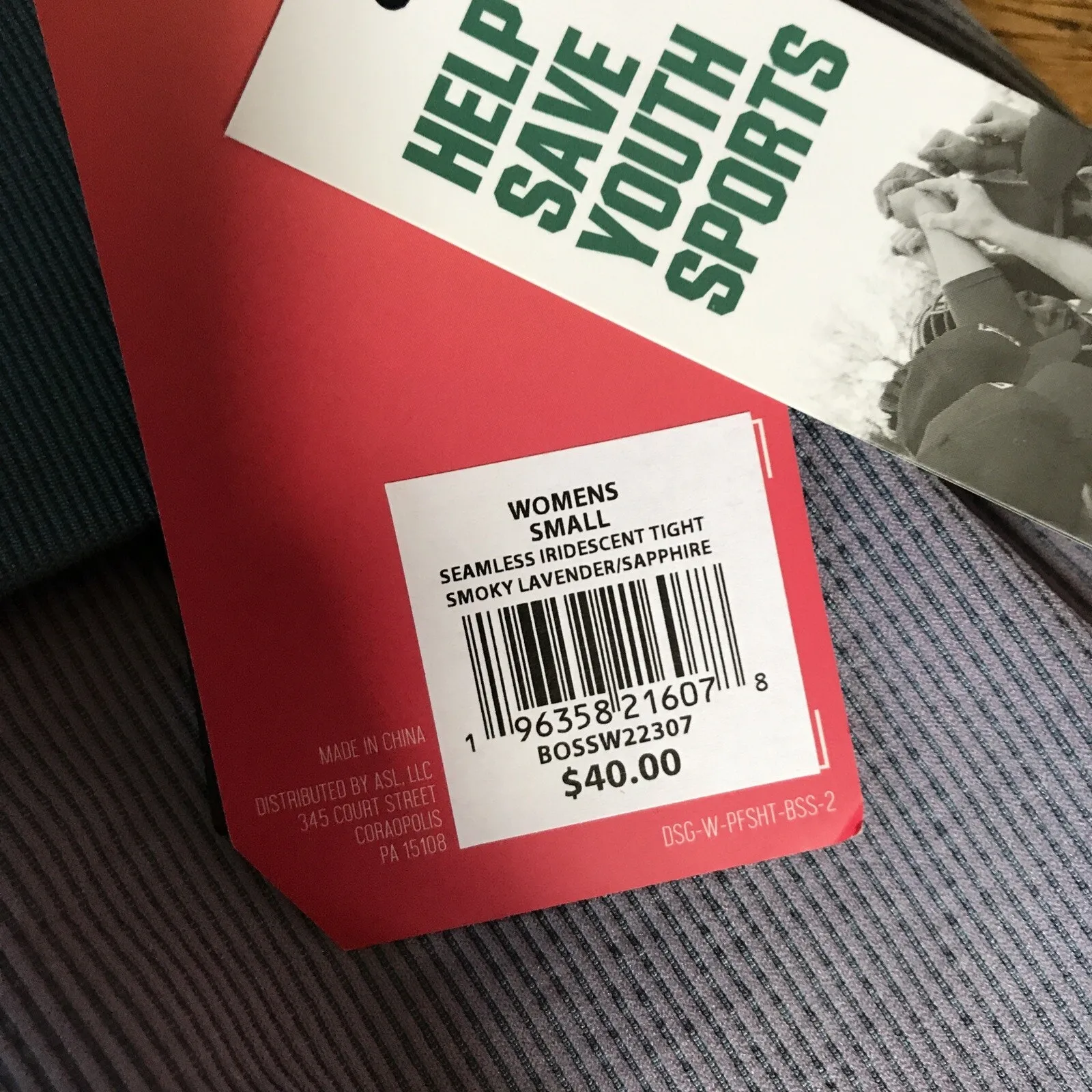 DSG Womens Compression Leggings Purple Small NEW - Image 5