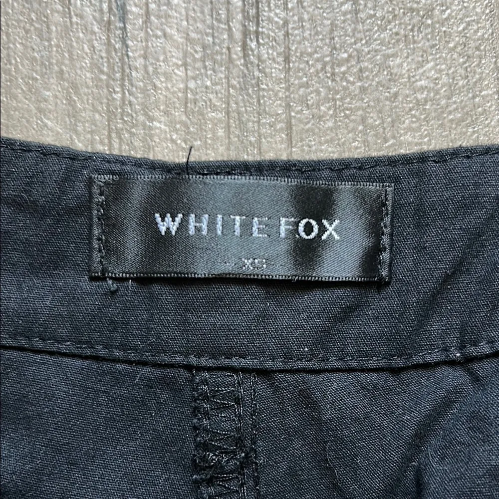 White Fox Boutique Black Cargo Pants Straight Fit - Image 2