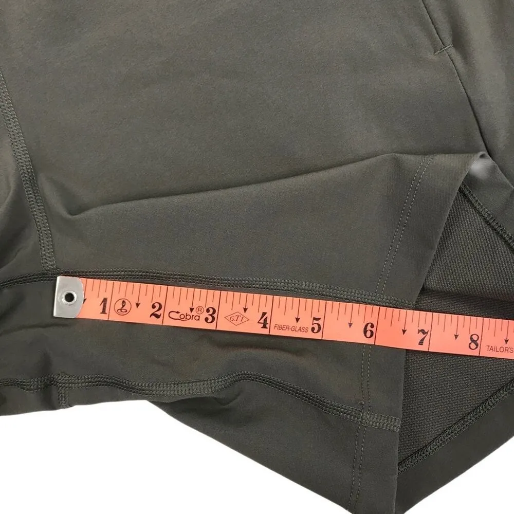 COLUMBIA Tidal PullOn Flex Shorts Women L Gray Stretch Zip Pocket Outdoor Travel - Image 12