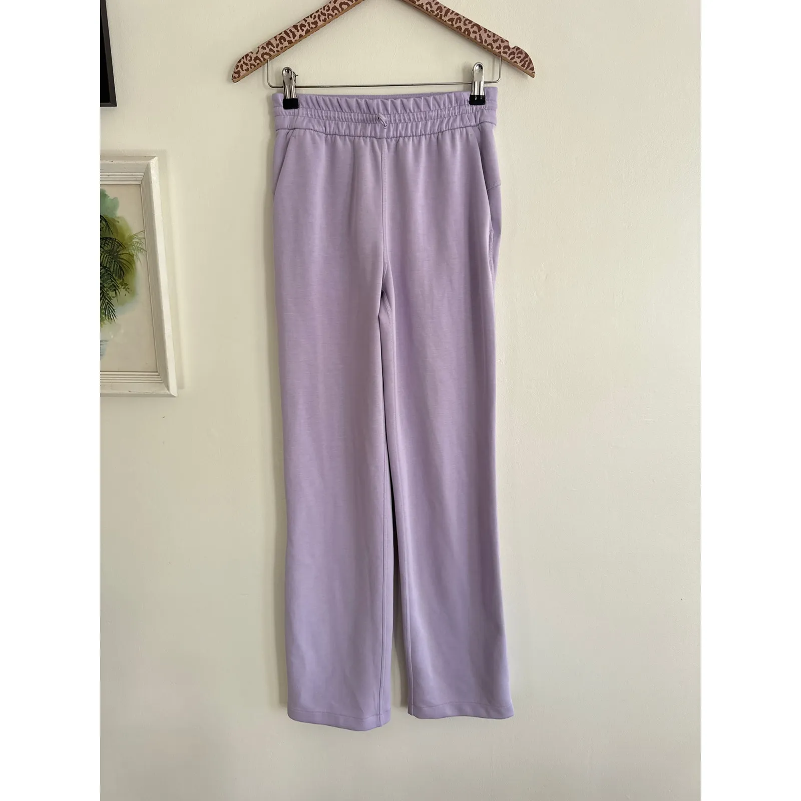 LULULEMON Softstreme High-Rise Pants in Lilac Ether Size 4 - Image 5