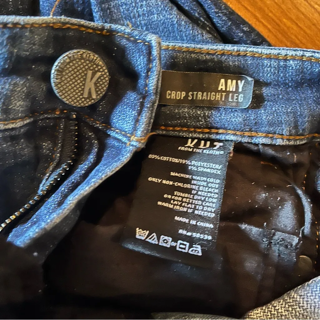 Kut From The Kloth Amy Straight Leg Jeans 4 - Image 7