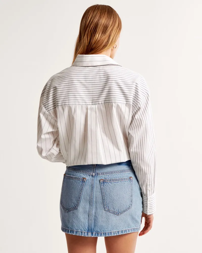 Denim Mini Skirt - Image 2