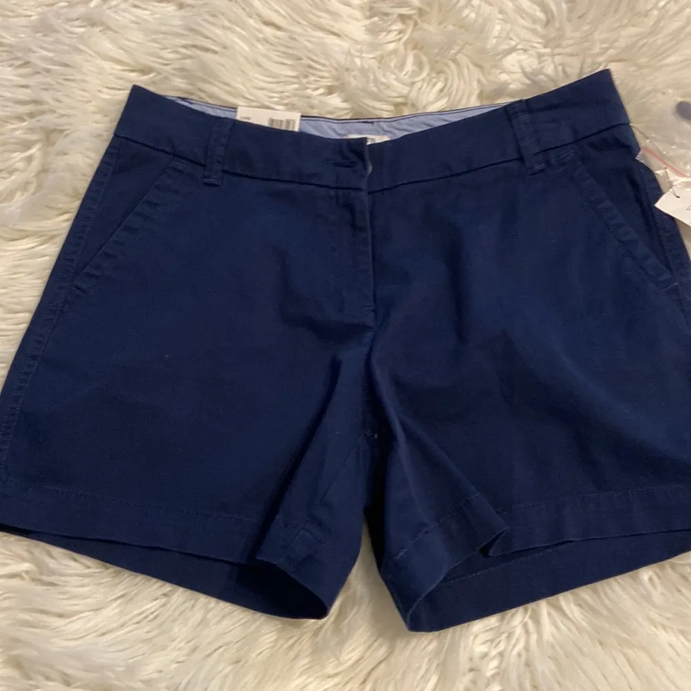 CROWN & IVY Carolina Shorts navy blue brand new 5” inseam waist 30” flat - Image 10