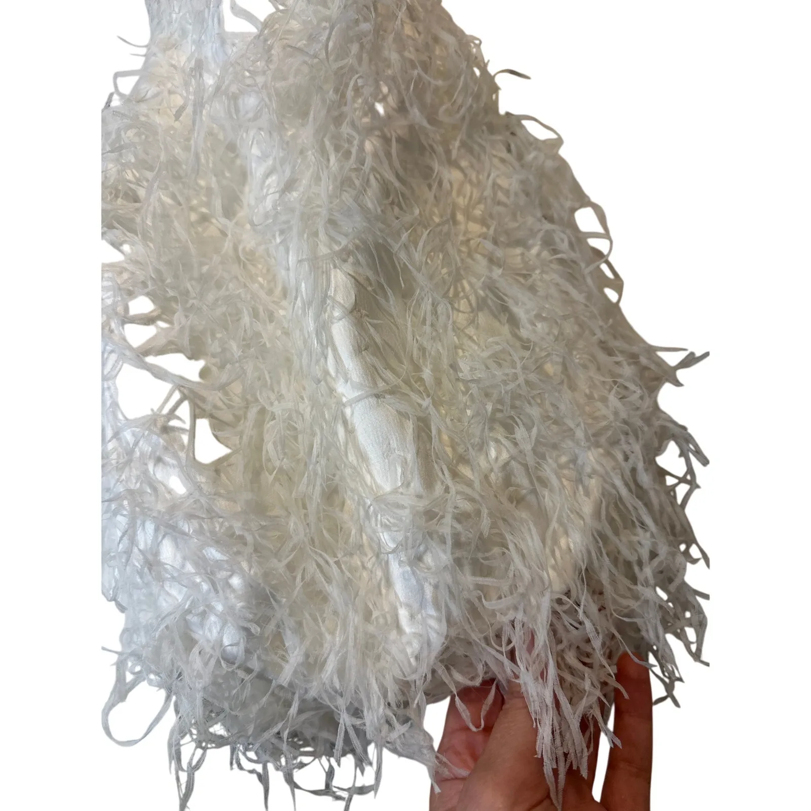 BHLDN Nellie Ivory Dress XL Removable Sleeves Bridal Shower Rehearsal Dinner - Image 11