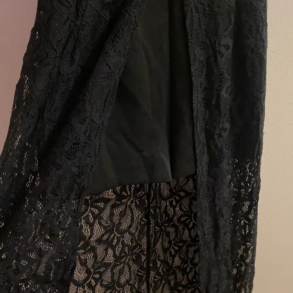 Sweet Storm Women’s Juniors Romper Dress S Small Black Lace Whimsy Goth Bust 34 - Image 9