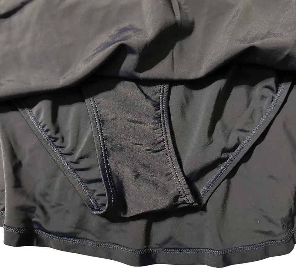 Baleaf women's size 3XL black bathing suit skort, nwt - Image 3