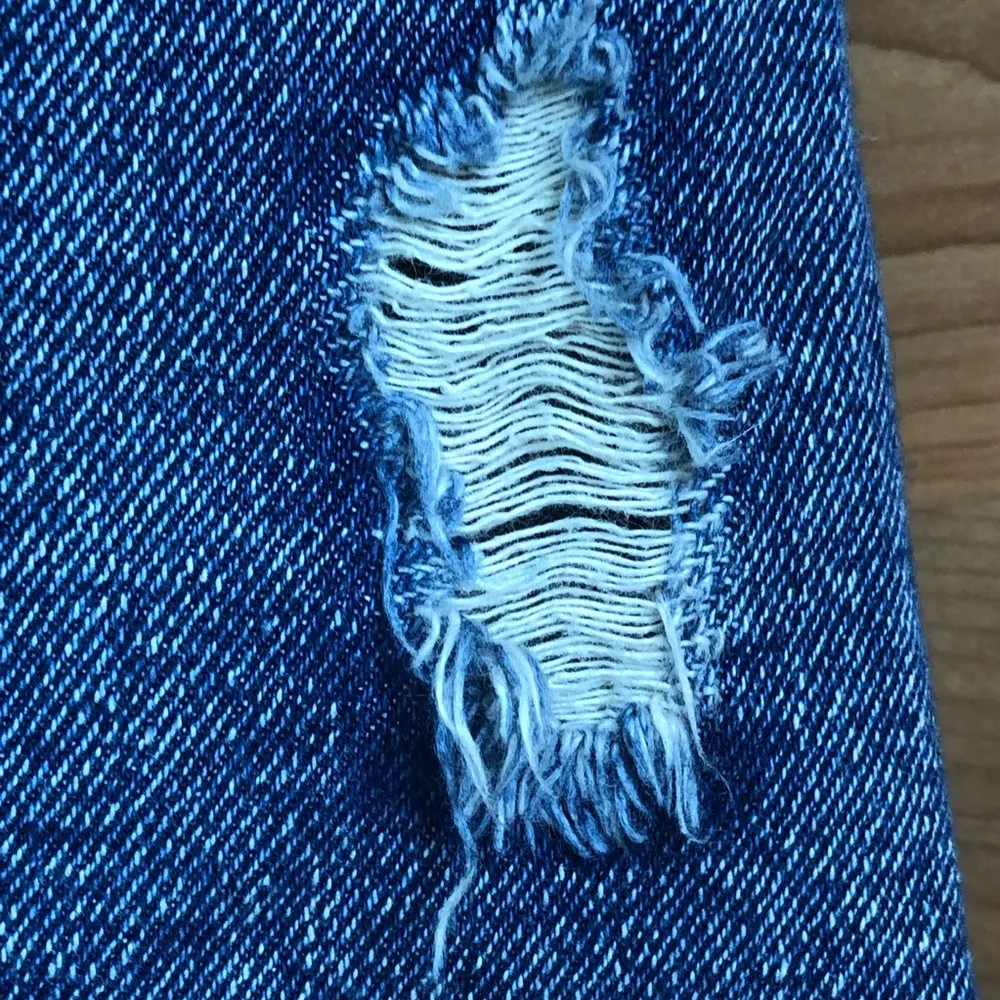 Signature 8  Medium Denim Skirt w/Front Lace Closure w/Front Pockets - Image 8