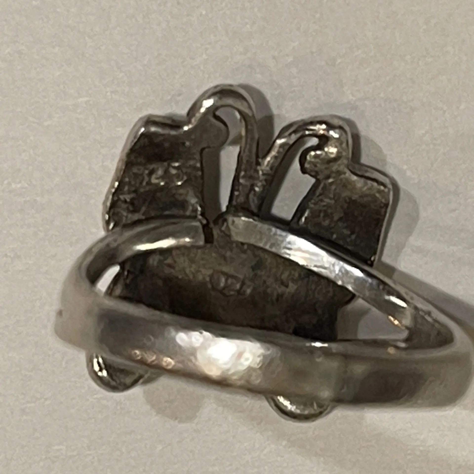 Silver Jewelry Set lot earrings 925 ring - Image 8