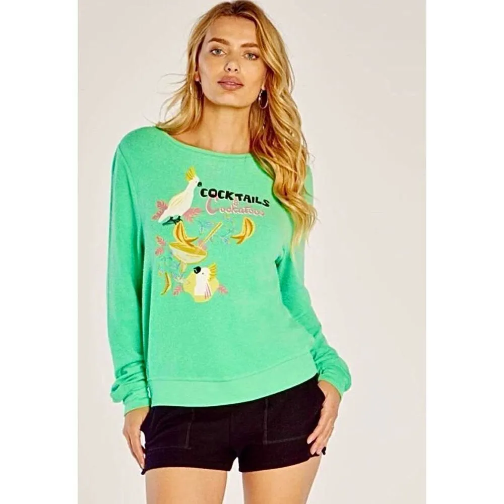 New. WILDFOX cocktails beach jumper. Small. Retails $98 - Image 2