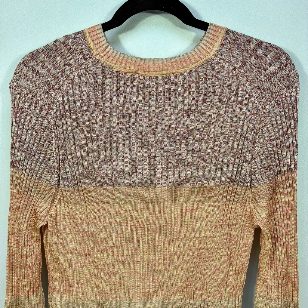 Zimmermann Illustration Mouline Ombre Rib Top Pink Multi US 12 NWT - Image 11