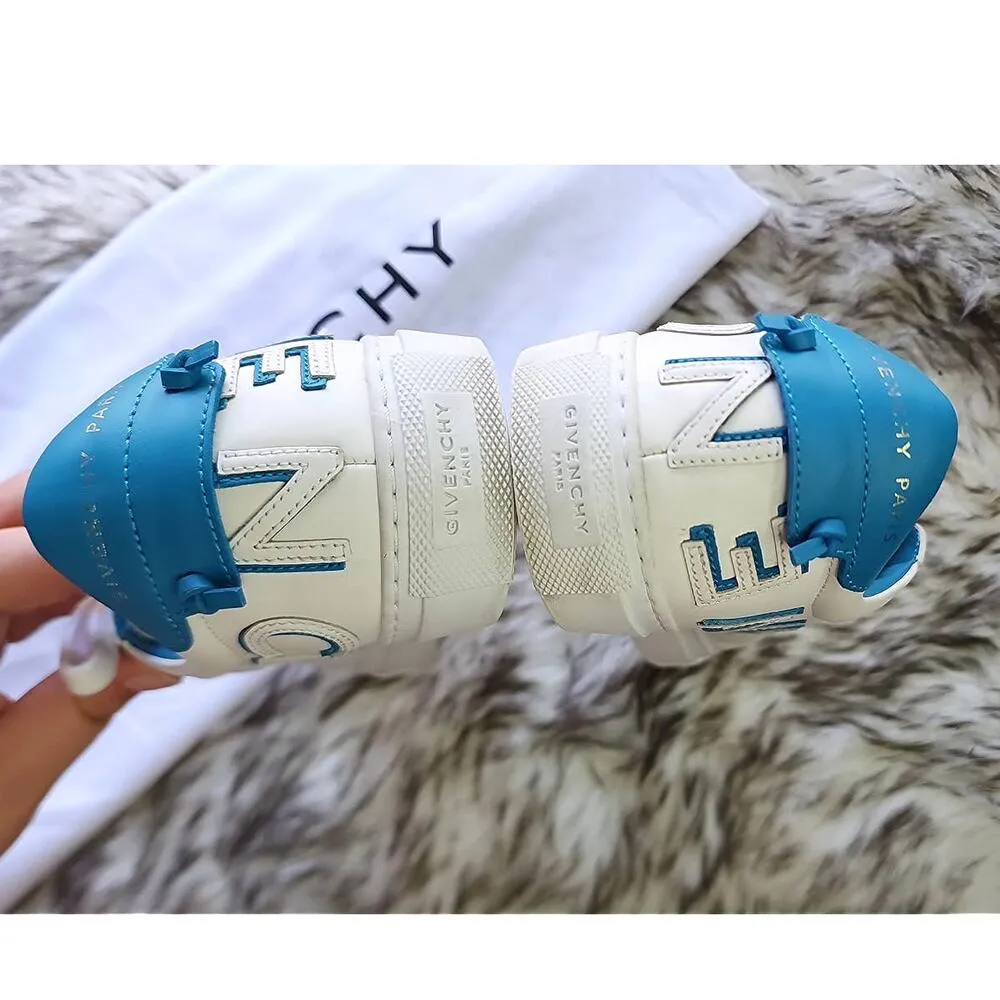 Givenchy Urban Street Reverse Logo Sneakers Low Top Leather - Image 4