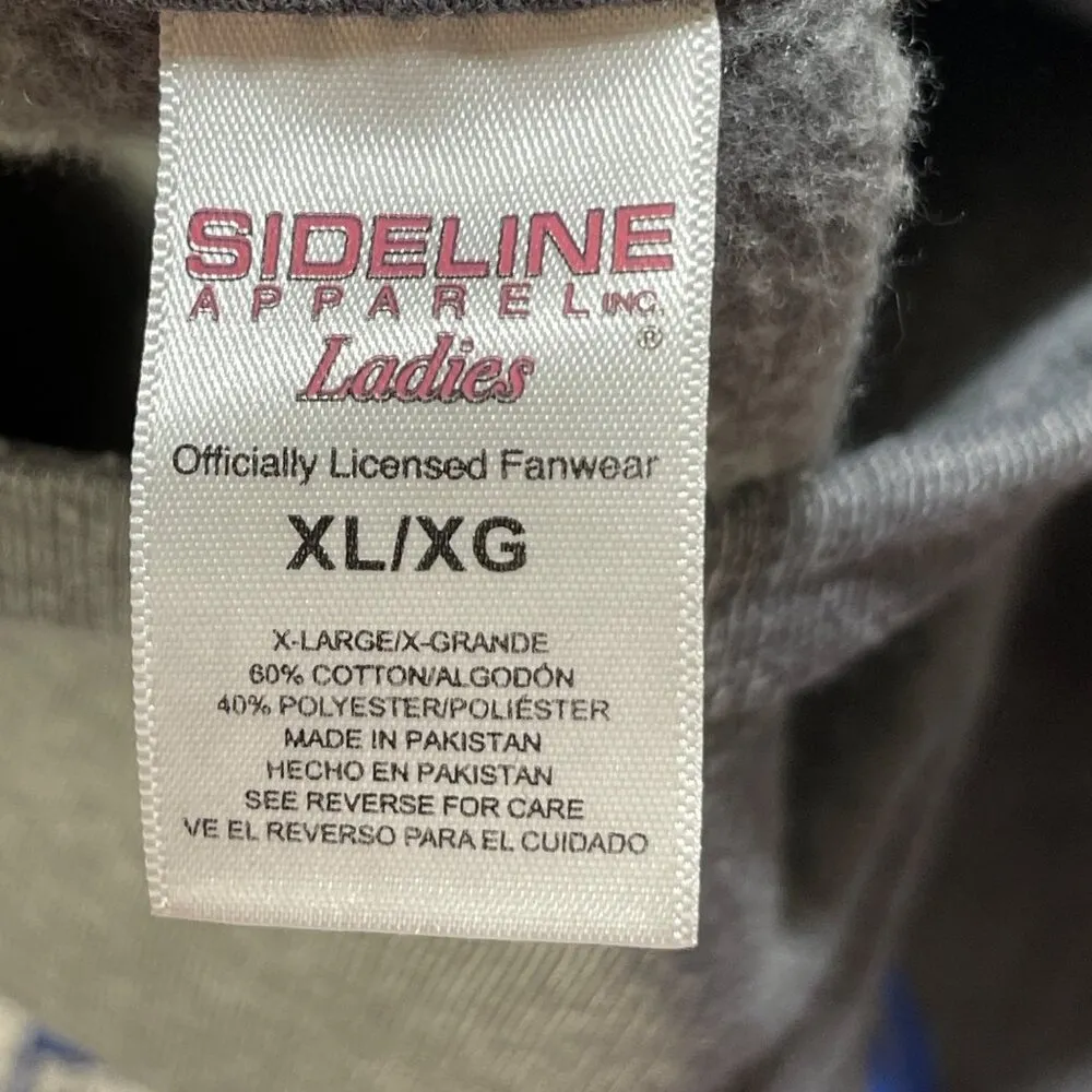 Kentucky Wildcats Sweatshirt Crew Neck Ladies Grey Blue Size XL Extra Large - Image 4