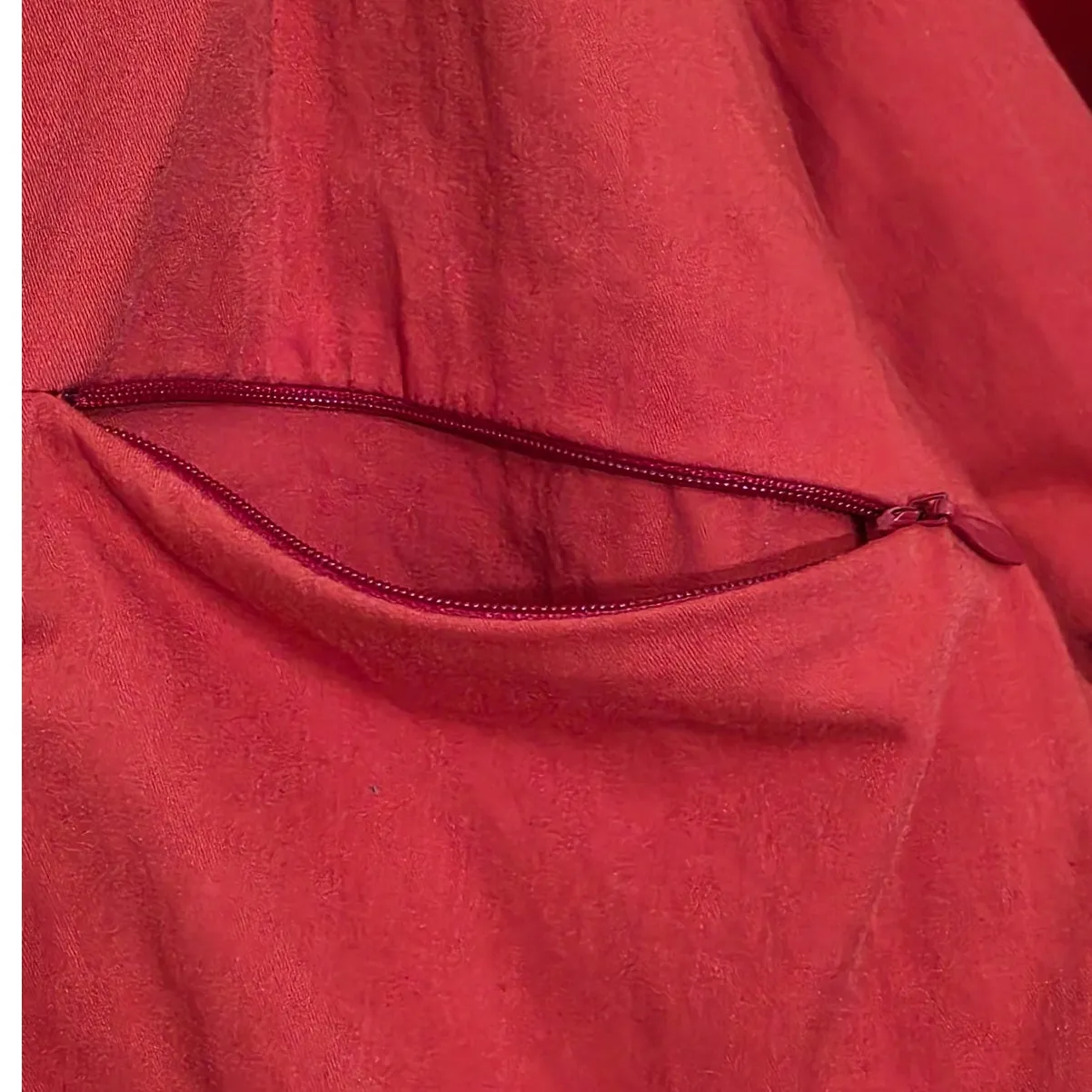 Wilfred Free Aritzia The Teddy Oversized Full Zip Jacket Red Size Medium - Image 16