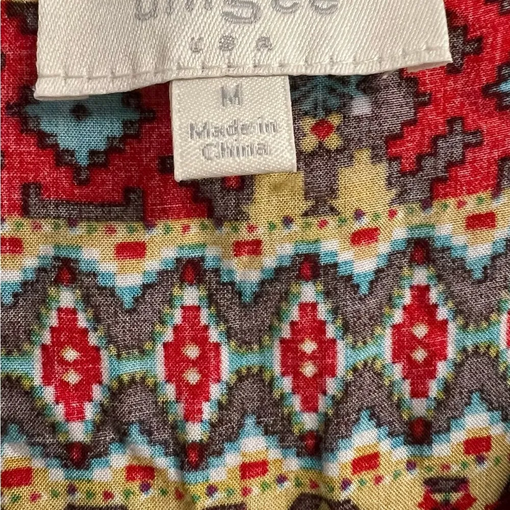 Umgee Multi Aztec Print Tunic/Dress - Image 3