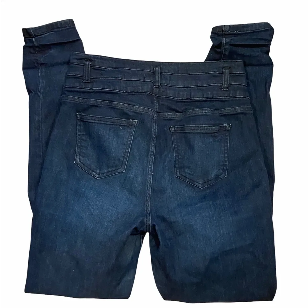 Wild Blue size 9  dark rinse high rise legging. - Image 2