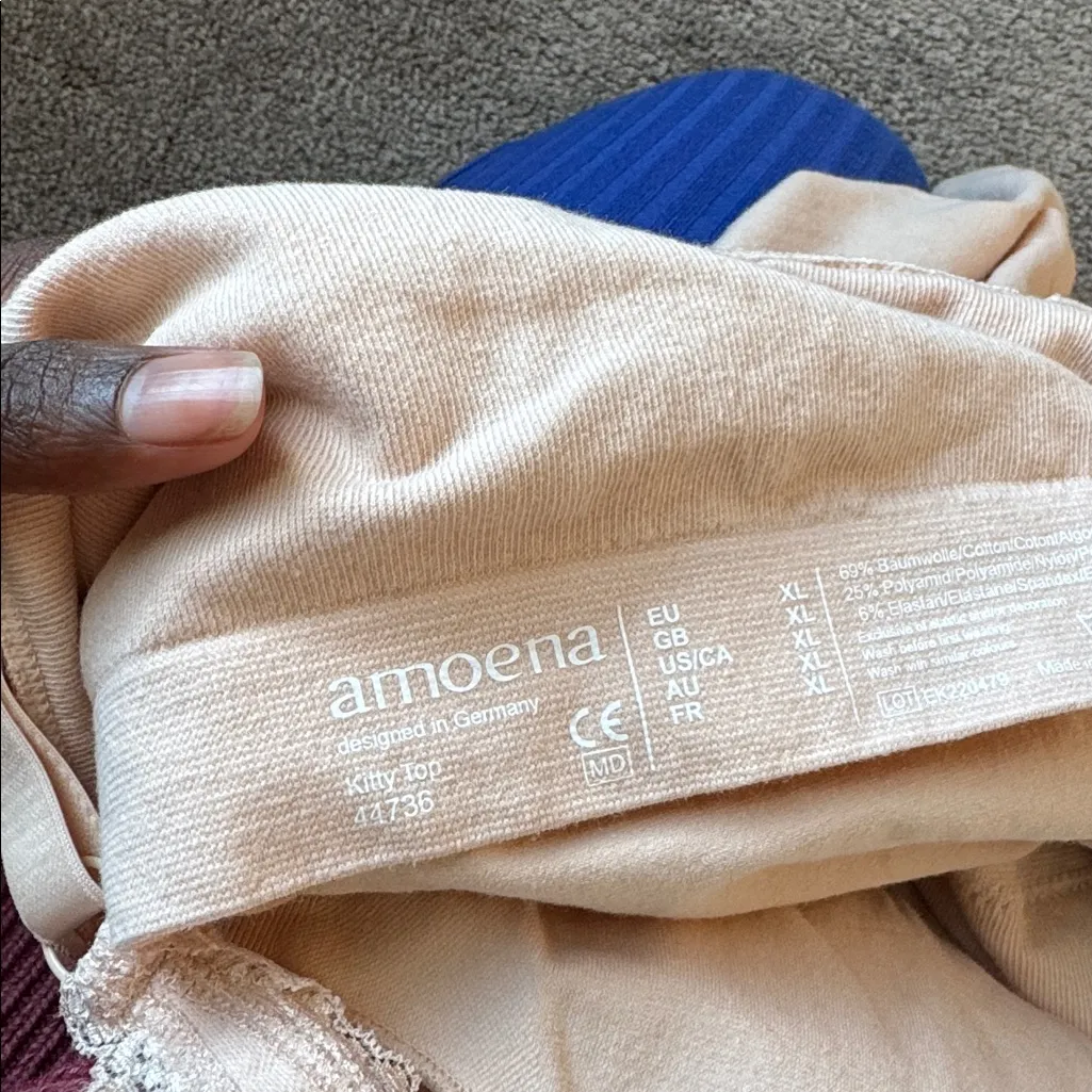 Amoena Cream Shaping Tank Top SIZE XL - Image 4