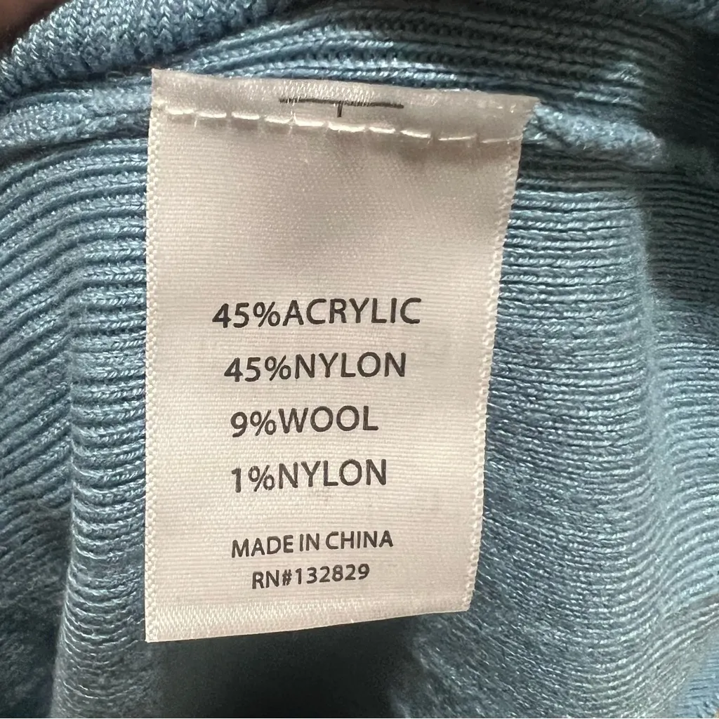 LPA by Revolve ruba one shoulder sweater top in periwinkle - Image 8