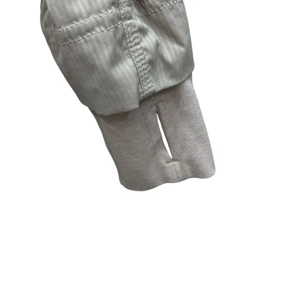 Lululemon Women's Size 6‎ Apres Practice Hooded Lined Jacket Beige Hood Pockets - Image 7